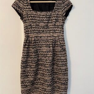 Nanette Lepore Patterned Cap Sleeve Dress